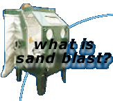 what is sand blast?